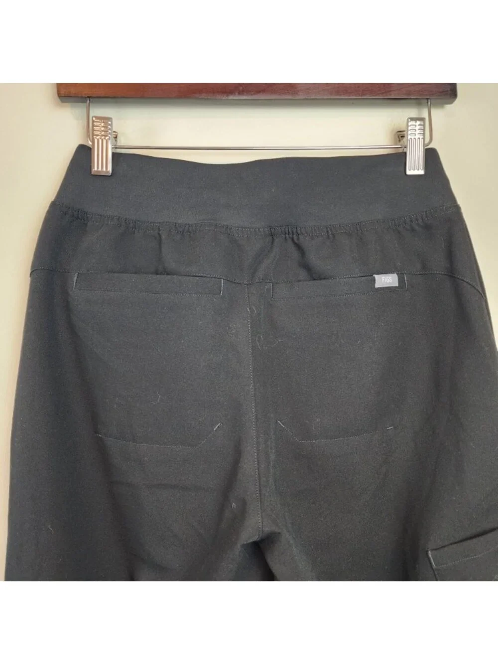Figs Technical Collection Alva Skinny Tapered scrub pants black XS P